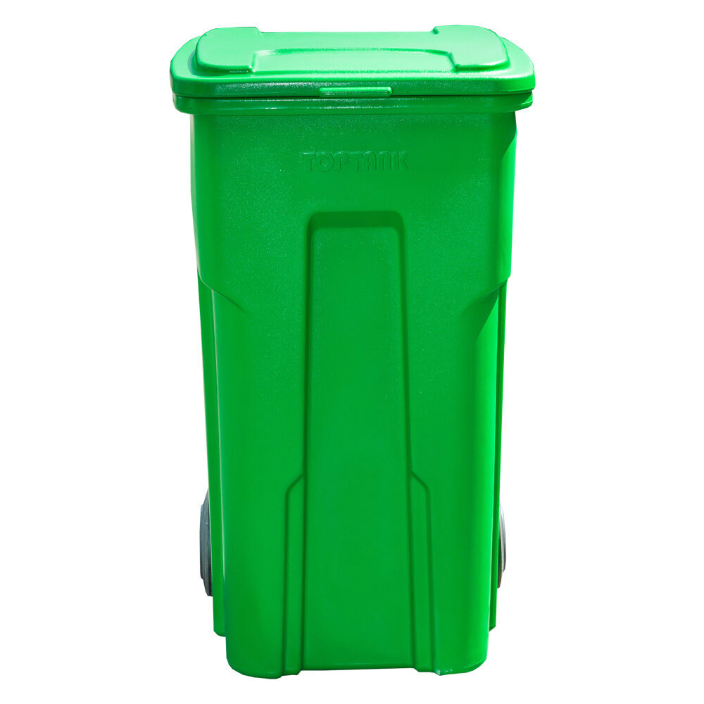 180litre Garbage Bin with Wheels TopTank
