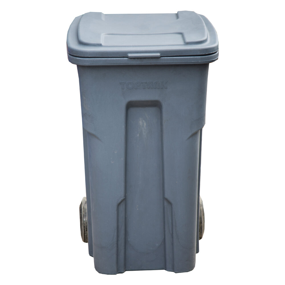 180litre Garbage Bin with Wheels TopTank