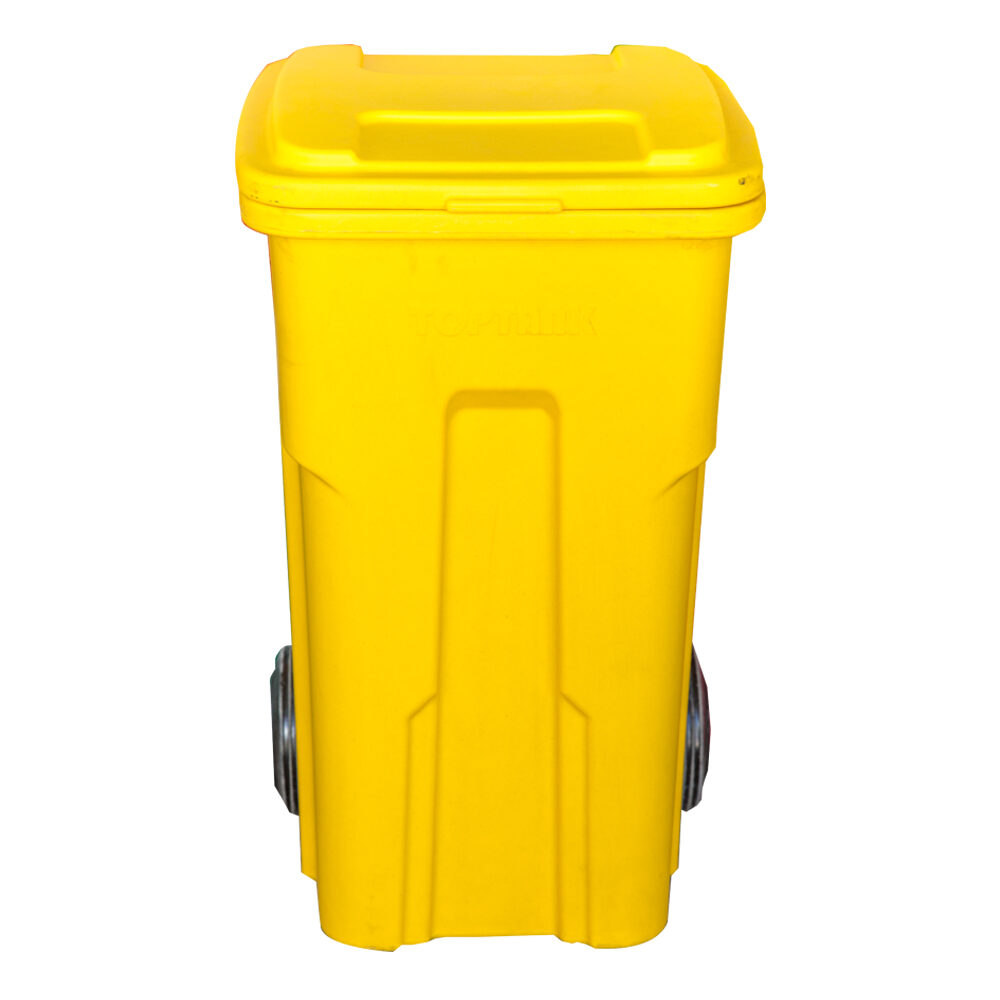 90litre Garbage Bin With Wheels & Handle TopTank