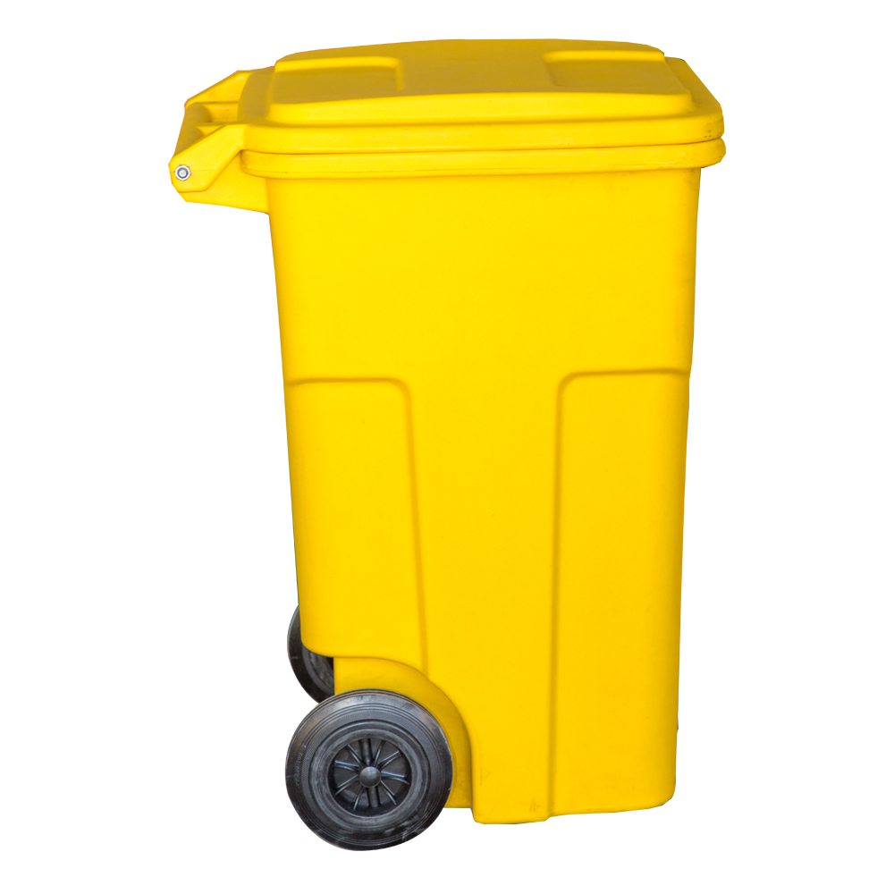 120litre Garbage Bin with Wheels TopTank
