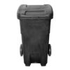 90litre Garbage Bin With Wheels, Handle & Foot Pedal